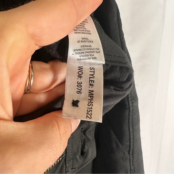 DUER Performance Slim Pants Repreve Modal Stretch Black Techwear 32x28 Gorpcore - Picture 11 of 16